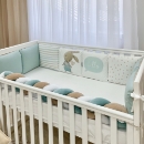 Set lenjerie Patut Bebe Copii 7 piese Bunies (7)